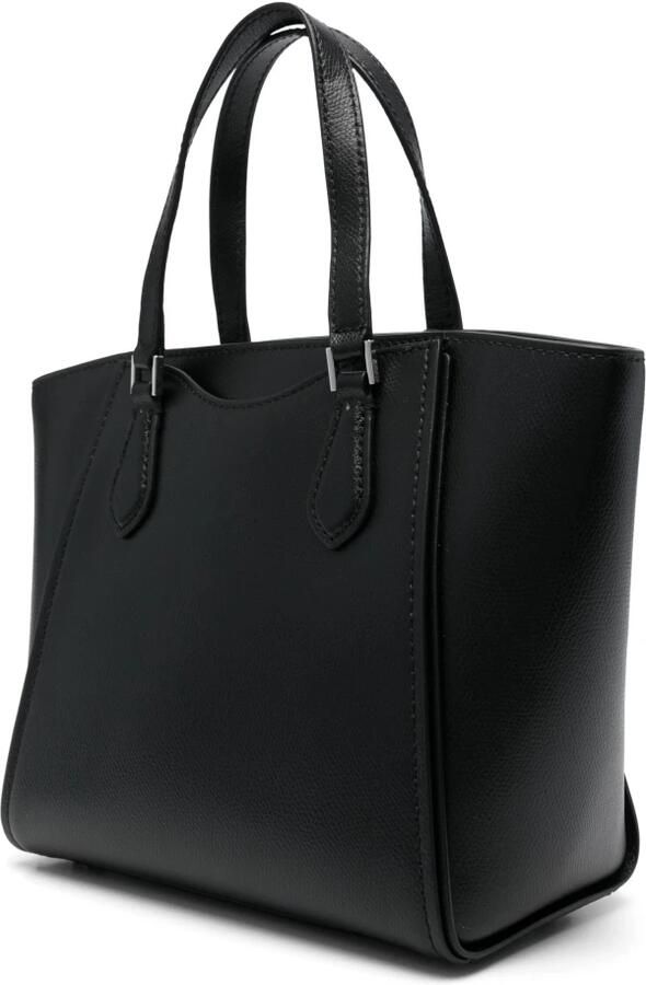 Michael Kors Taryn Kleine Lederen Convertible Crossbody Tas Black Dames - Foto 3