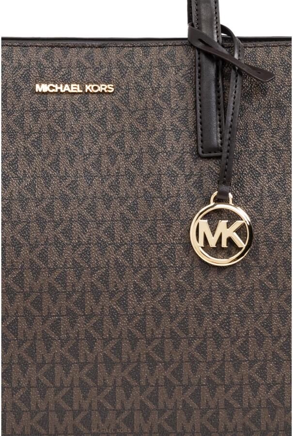 Michael Kors Shoppers & Totes Lg Ew Tote in bruin - Foto 5