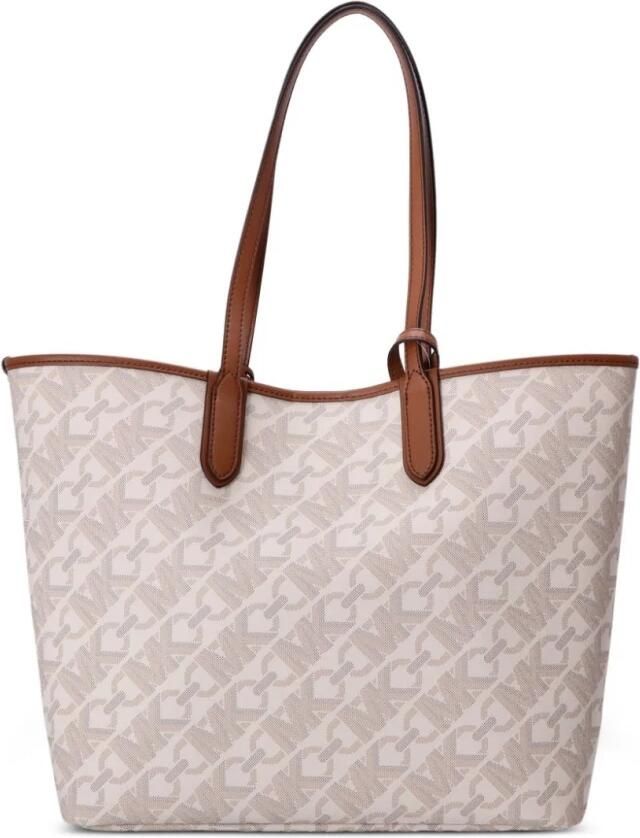 MICHAEL Kors Tote bag met all-over labelmotief model 'ELIZA' - Foto 3