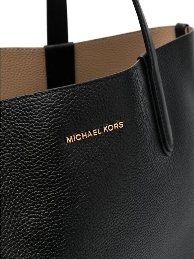 Michael Kors Shoppers & Totes Eliza Reversible Tote XL in zwart
