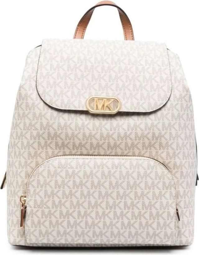 Michael Kors Vanilla Acrn Beige Rugzak Beige Dames