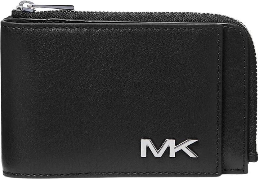 Michael Kors Varick Lederen Portemonnee Black Heren - Foto 4