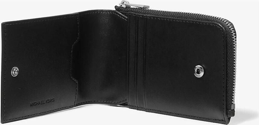 Michael Kors Varick Lederen Portemonnee Black Heren - Foto 2