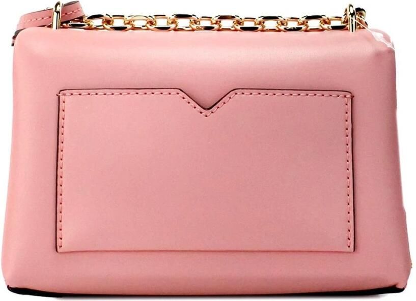 Michael Kors Vegan Leren Crossbody Tas met Meerdere Compartimenten Pink Dames