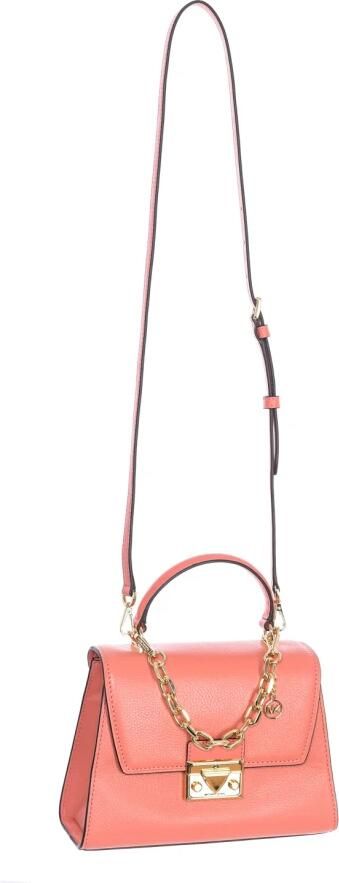 Michael Kors Verfijnde Handtas met Drukknoopsluiting Red Dames - Foto 4