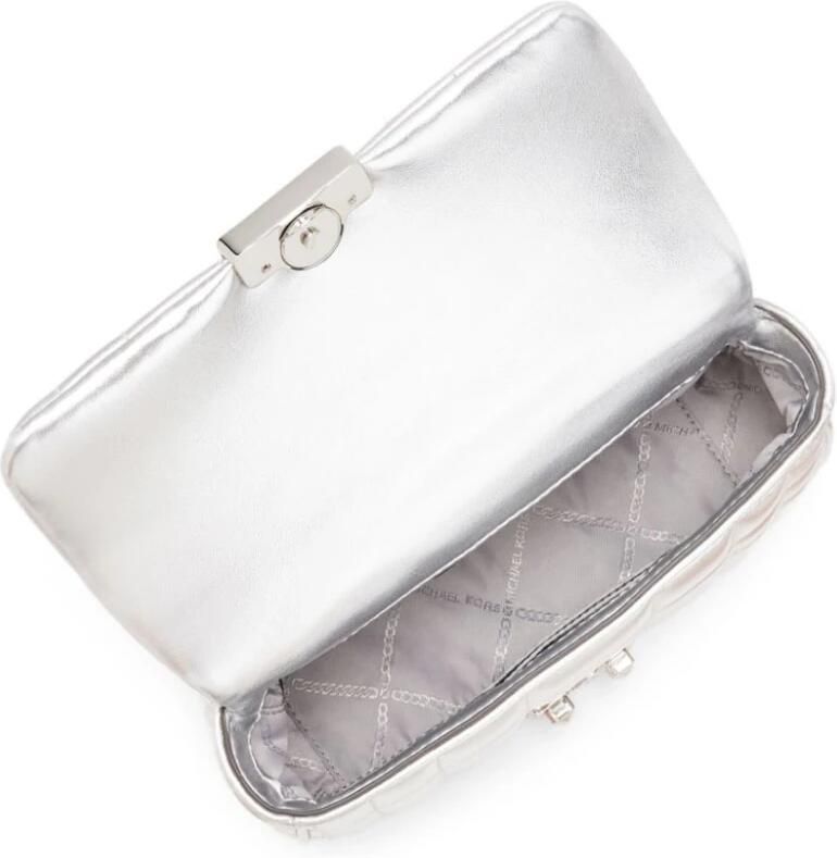 Michael Kors Crossbody bags Sm Conv Chain Shldr in zilver - Foto 5
