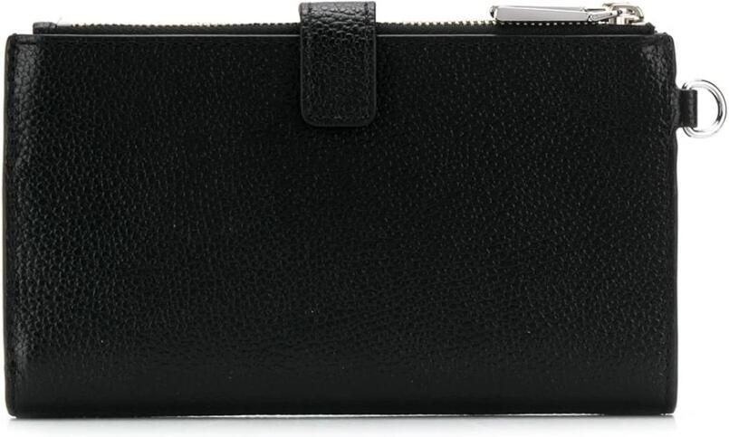 Michael Kors Zwarte Adele Leren Portemonnee Vrouwen Black Dames - Foto 3