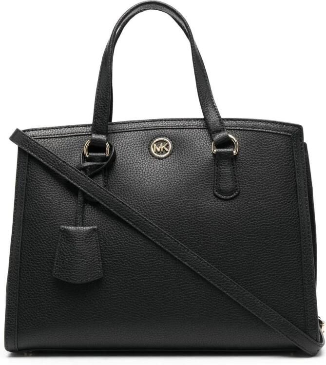 Michael Kors Shoppers & Totes Chantal Medium Satchel in zwart - Foto 6