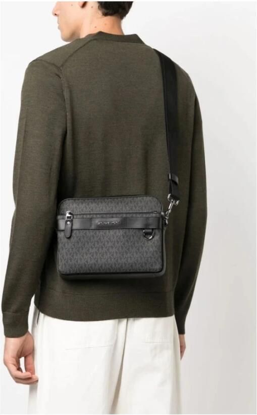 Michael Kors Zwarte Crossbody Tas voor Mannen Black Heren - Foto 3