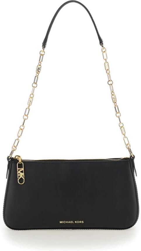 Michael Kors Hobo bags Empire Schultertasche Schwarz 32H3G8E in zwart