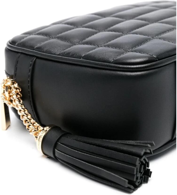 Michael Kors Jet Set Medium Quilted Leather Crossbody Bag Black Dames - Foto 3
