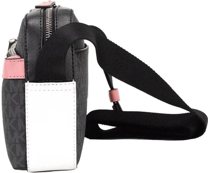 Michael Kors Kleine Utility Crossbody met Meerdere Zakken Black Dames