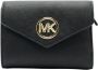 Michael Kors Zwarte Saffiano Leren Portemonnee met Charme Sluiting Black Dames - Thumbnail 3