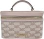 Michael Kors Middelgrote ritskoffer crossbody handtas Beige Dames - Thumbnail 1