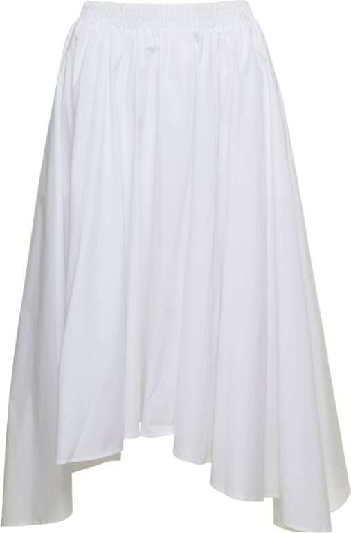 Michael Kors Midi Skirts White Dames