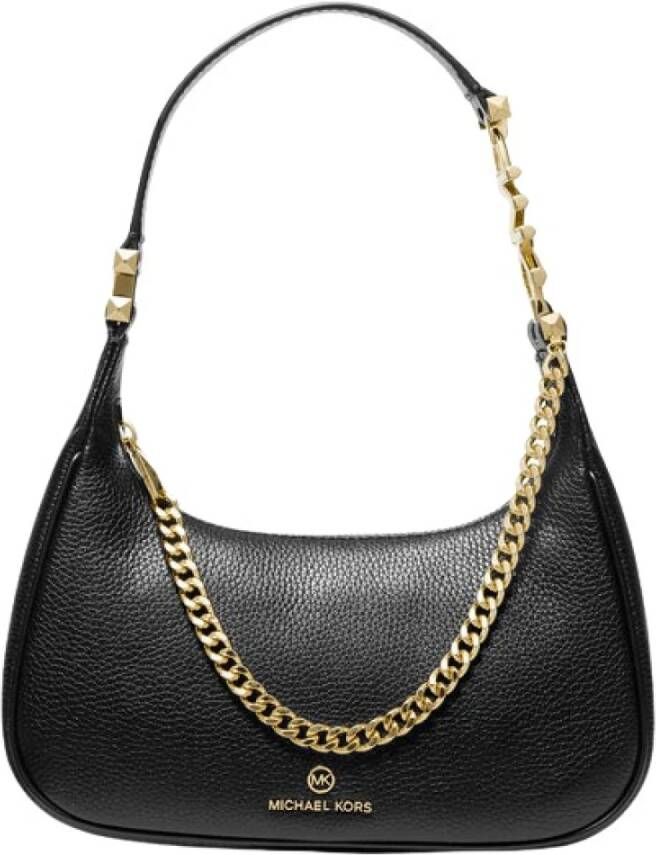 Michael Kors Zwarte Kleine Pouchette Schoudertas Black Dames