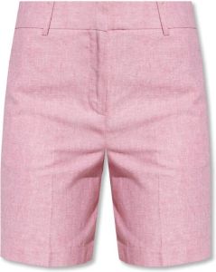 Michael Kors Pleat-front shorts Roze Dames