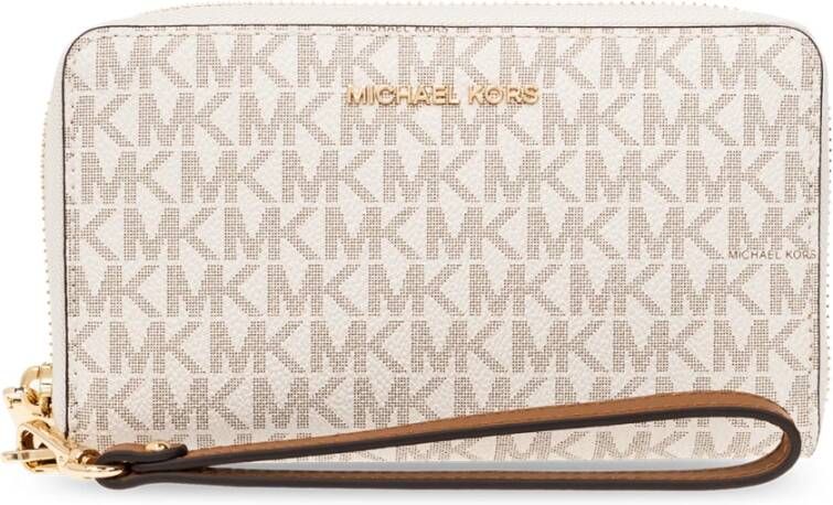 MICHAEL Kors Portemonnee met all-over logomotief model 'Jet Set'