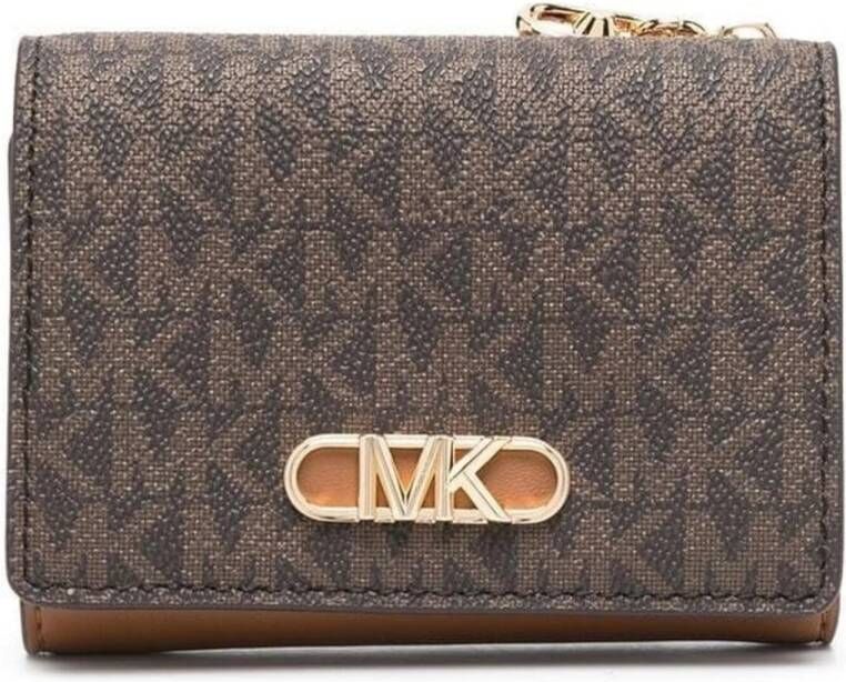 Michael Kors Gepersonaliseerde portemonnee Brown Dames