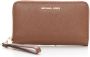 Michael Kors Portemonnee Kaarthouder Brown Dames - Thumbnail 1