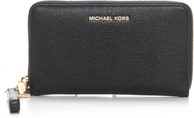 Michael Kors Portemonnee kaarthouder Zwart Dames