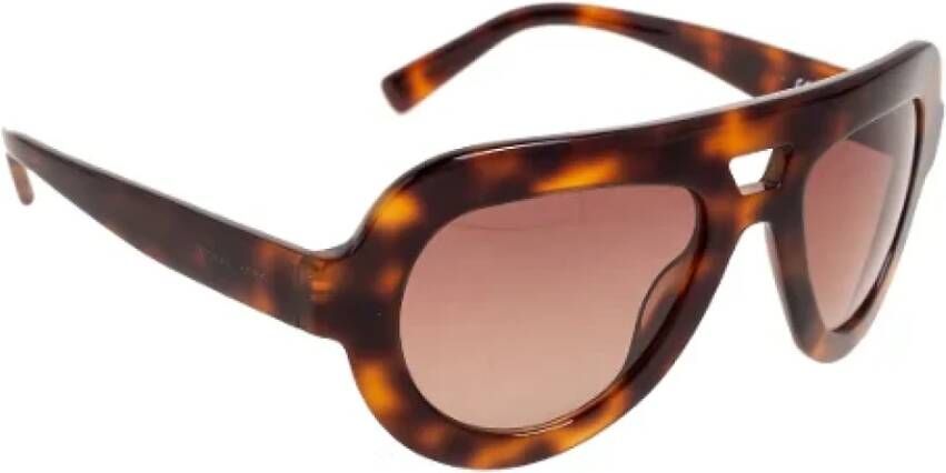 Michael Kors Pre-owned Acetate sunglasses Bruin Dames