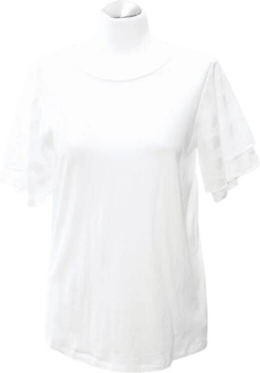Michael Kors Pre-owned Blouse Wit Dames