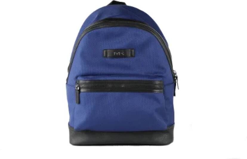 Michael Kors Pre-owned Canvas backpacks Blauw Dames