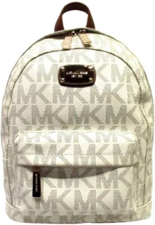Michael Kors Pre-owned Canvas backpacks Bruin Dames