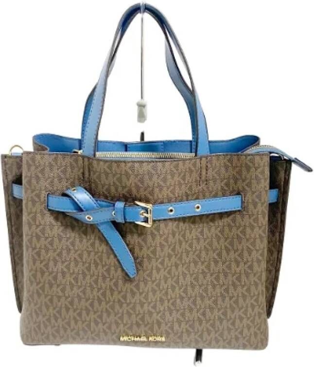 Michael Kors Pre-owned Canvas shoulder-bags Bruin Dames