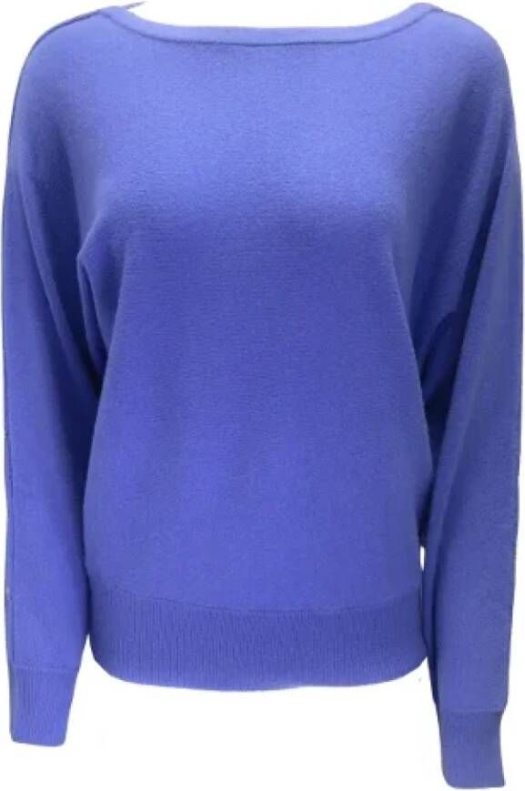Michael Kors Pre-owned Cashmere tops Blauw Dames