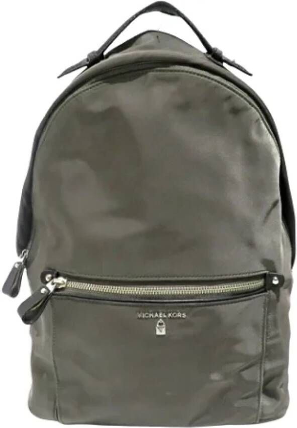 Michael Kors Pre-owned Fabric backpacks Grijs Dames