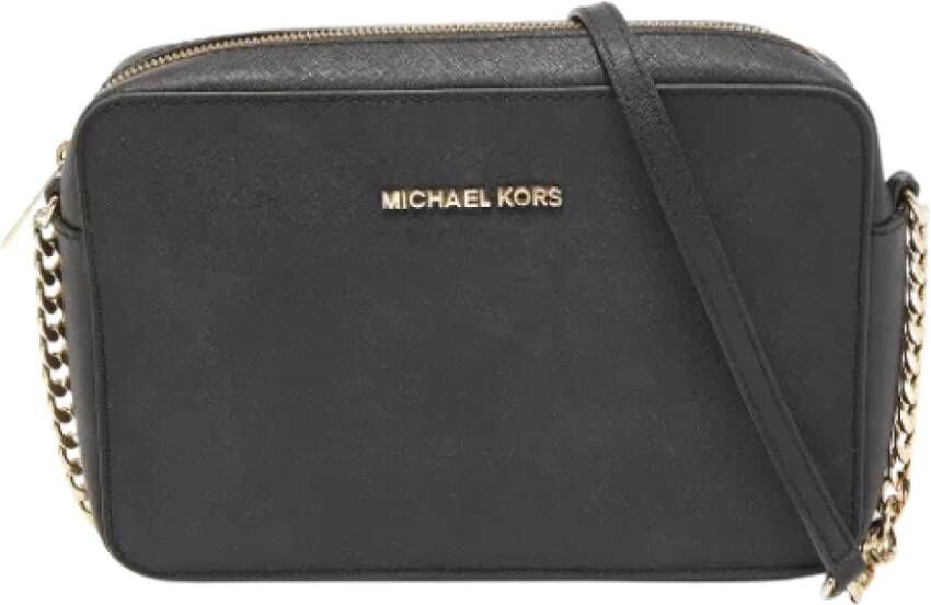 Michael Kors Pre-owned Leather crossbody-bags Zwart Dames