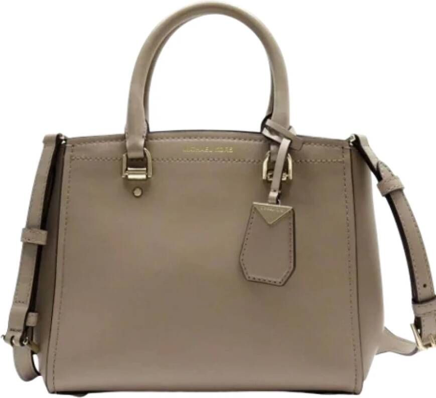 Michael Kors Pre-owned Leather handbags Beige Dames