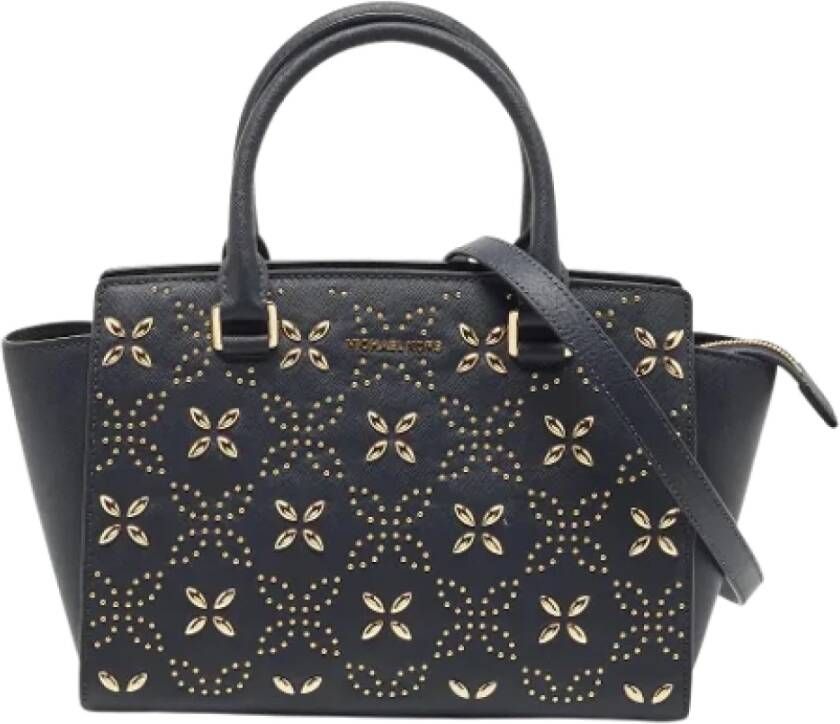 Michael Kors Pre-owned Leather handbags Blauw Dames