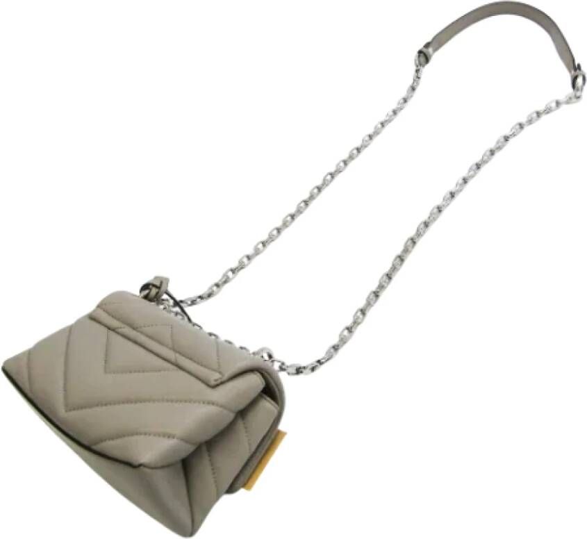 Michael Kors Pre-owned Leather shoulder-bags Grijs Dames