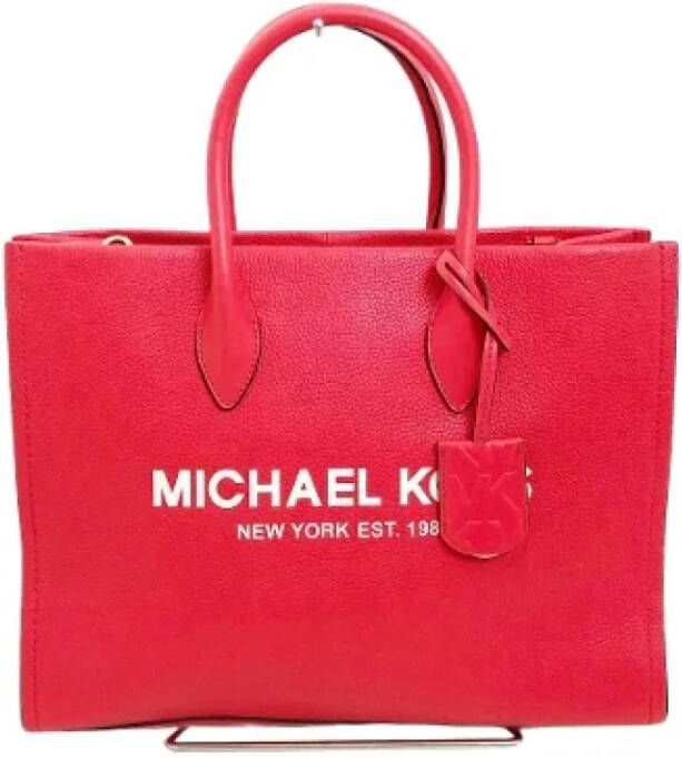 Michael Kors Pre-owned Leather totes Rood Dames