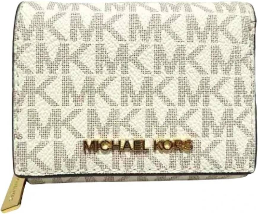 Michael Kors Pre-owned Leather wallets Grijs Dames