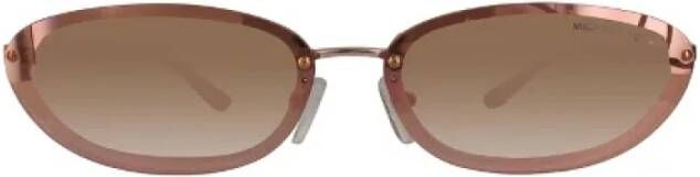 Michael Kors Pre-owned Metal sunglasses Bruin Dames