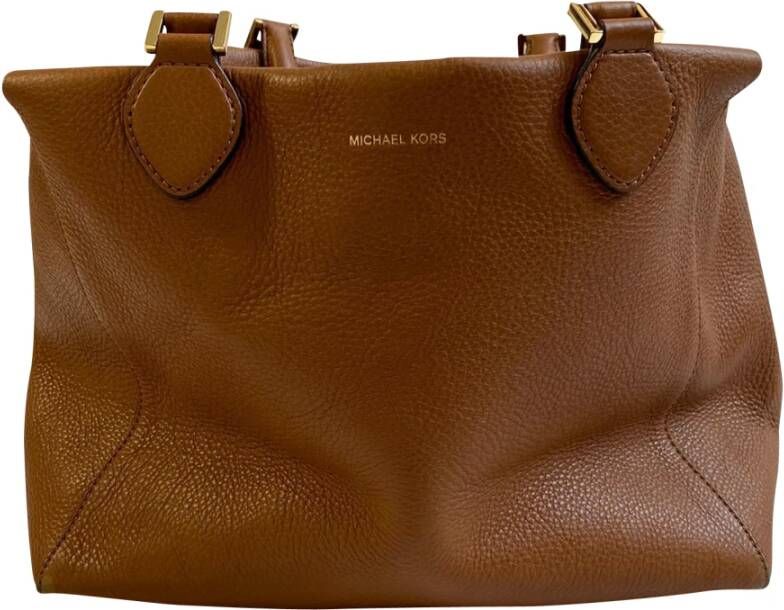 Michael Kors Pre-owned Miranda Tote -tas Bruin Dames