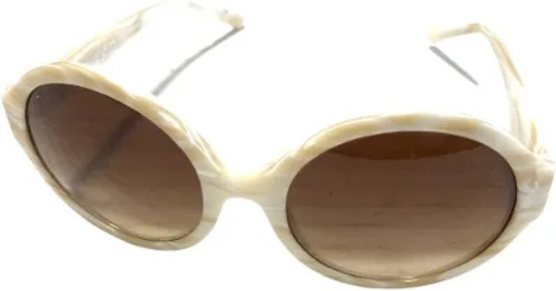 Michael Kors Pre-owned Plastic sunglasses Beige Dames