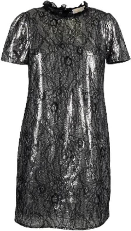 Michael Kors Pre-owned Polyester dresses Grijs Dames