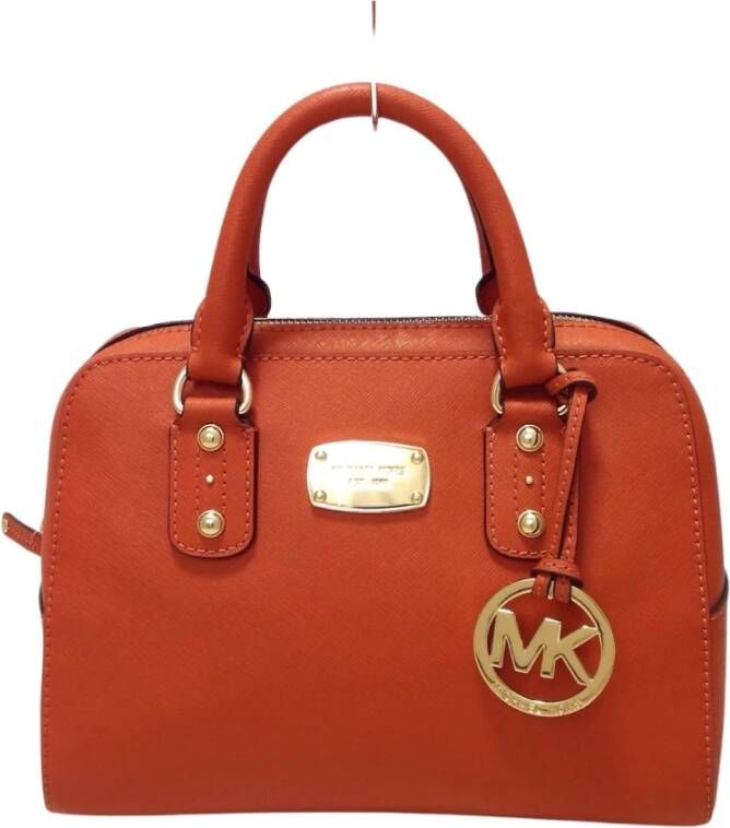 Michael Kors Pre-owned Pre-owned Handbags Oranje Dames