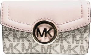 Michael Kors Pre-owned Pre-owned Key Holder Wit Dames