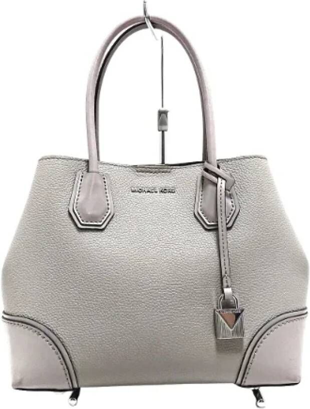 Michael Kors Pre-owned Pre-owned Leather shoulder-bags Grijs Dames