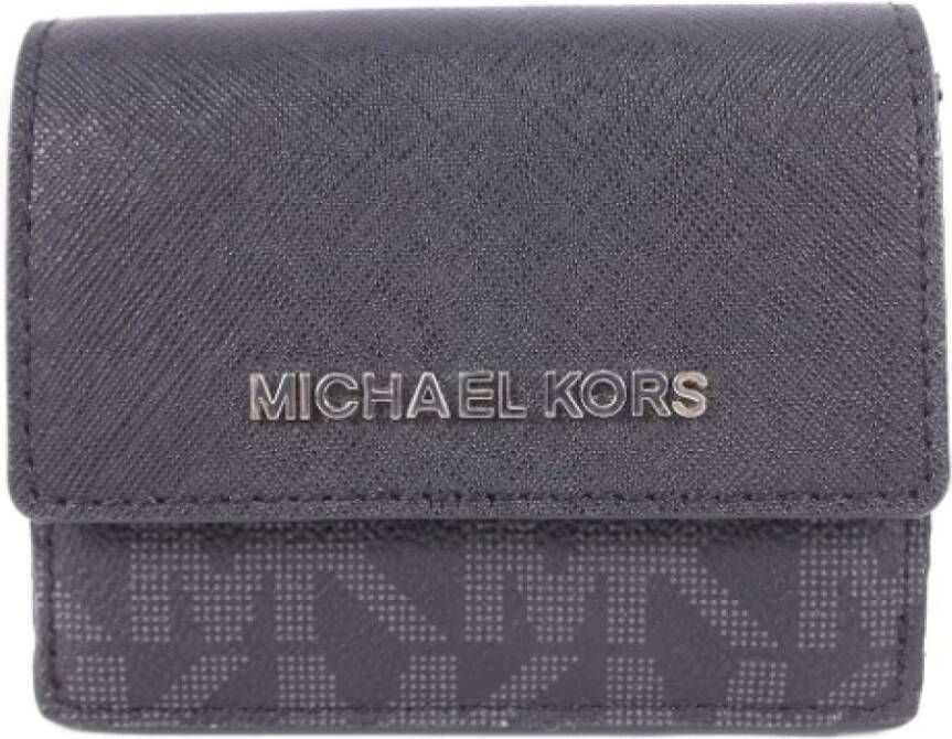 Michael Kors Pre-owned Voldoende canvas-portefeuilles Zwart Dames