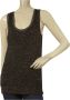 Michael Kors Pre-owned Voldoende glittery pure achter mouwloze tanktop Zwart Dames - Thumbnail 1