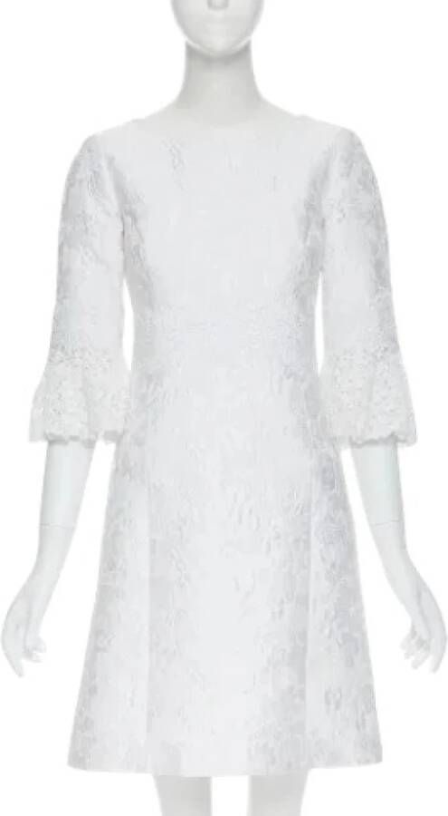 Michael Kors Pre-owned Voldoende katoenen jurken White Dames