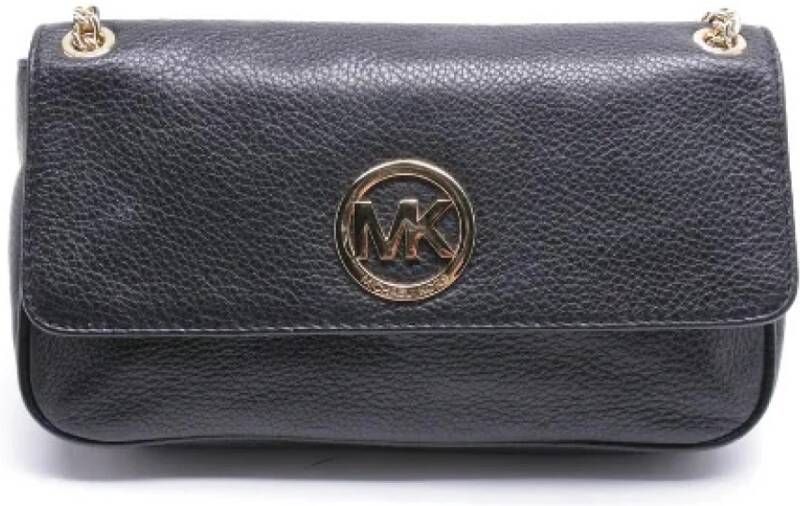 Michael Kors Pre-owned Voldoende lederen crossbody-bags Zwart Dames