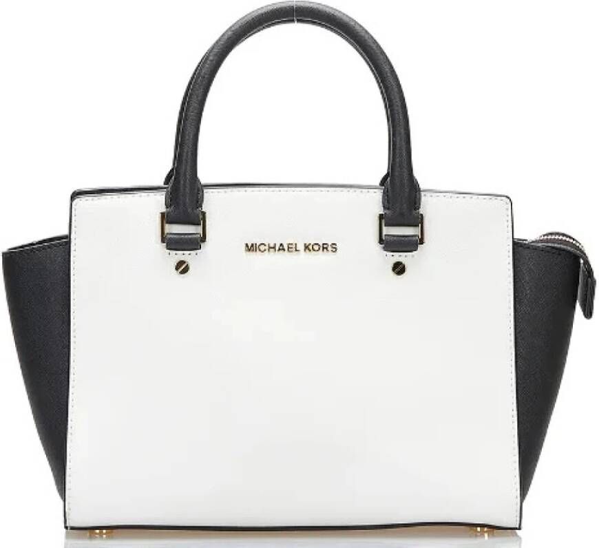 Michael Kors Pre-owned Voldoende lederen handtassen Wit Dames